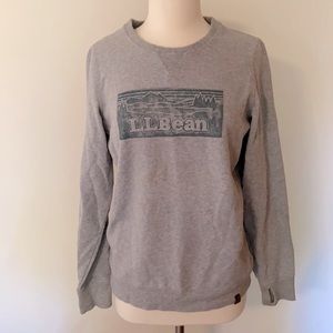 L.L. Bean Lightweight Sweatshirt with Thumbholes